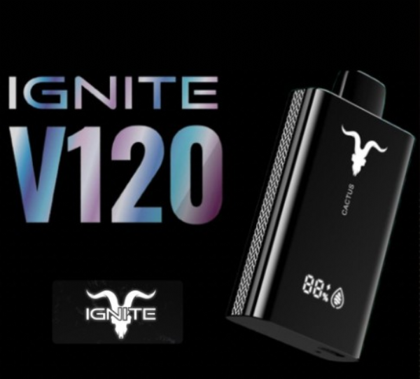 Pod Descart�vel Ignite V120 PRO Black 12.000 Puffs